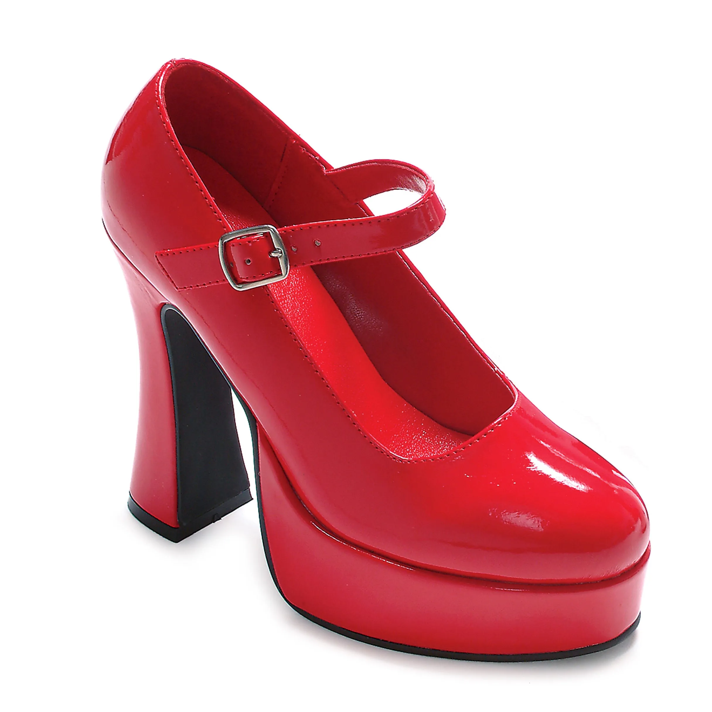 557-EDEN 5" Chunky Heel Mary Jane.