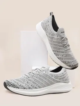 Avant Men's Zebra Running Shoes-L.Grey