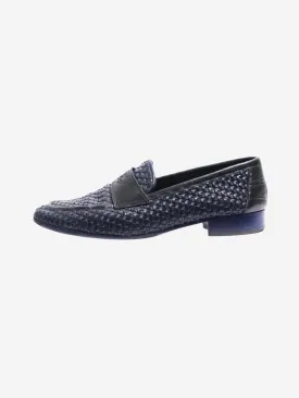 Blue woven loafers - size EU 40 (UK 7)