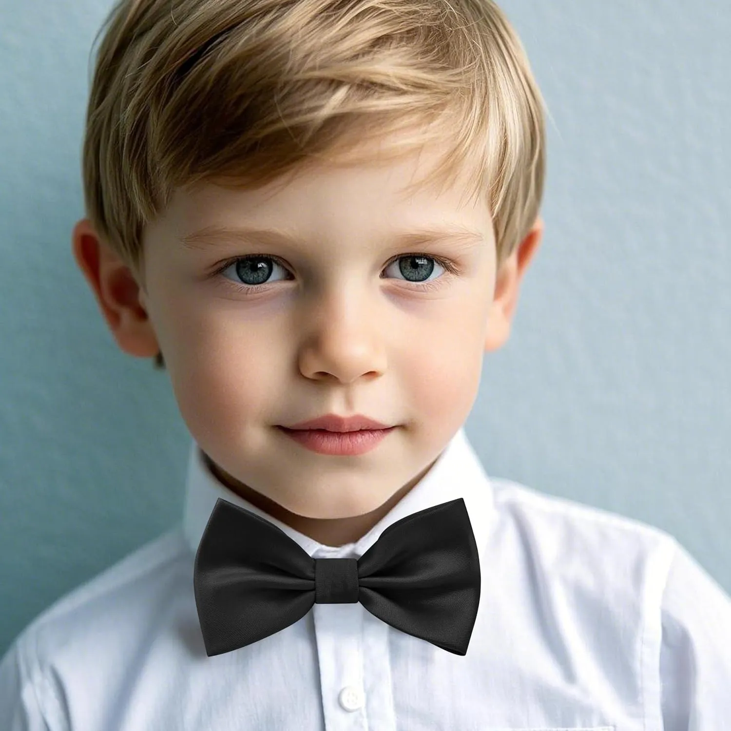 Branduce Bow Ties for Boys Pre Tied Toddler Bow Tie Adjustable Kids Bowties for Wedding Party