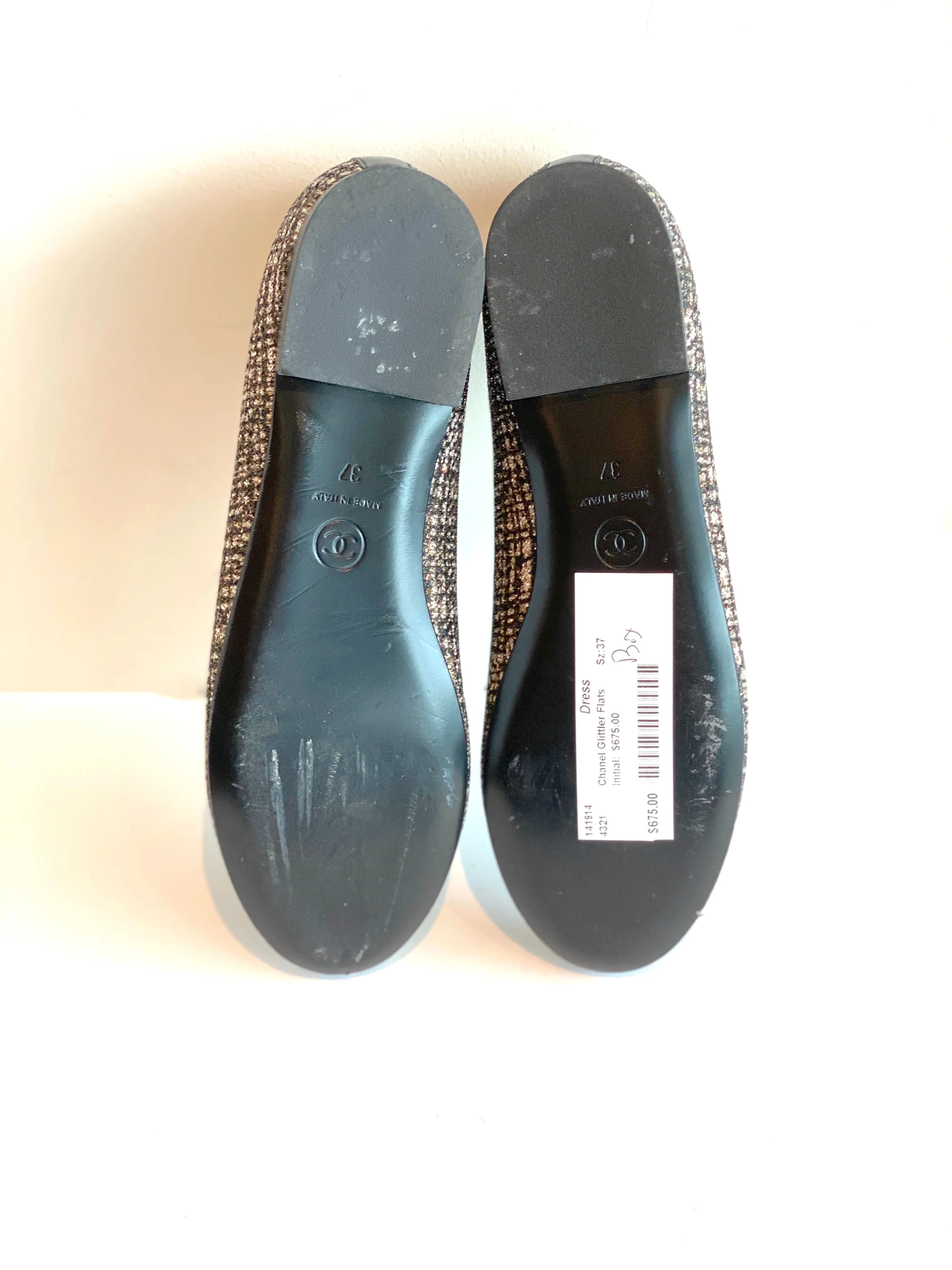 Chanel Tweed Loafers