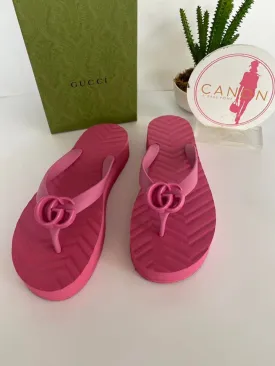 Chevron Thong Sandals