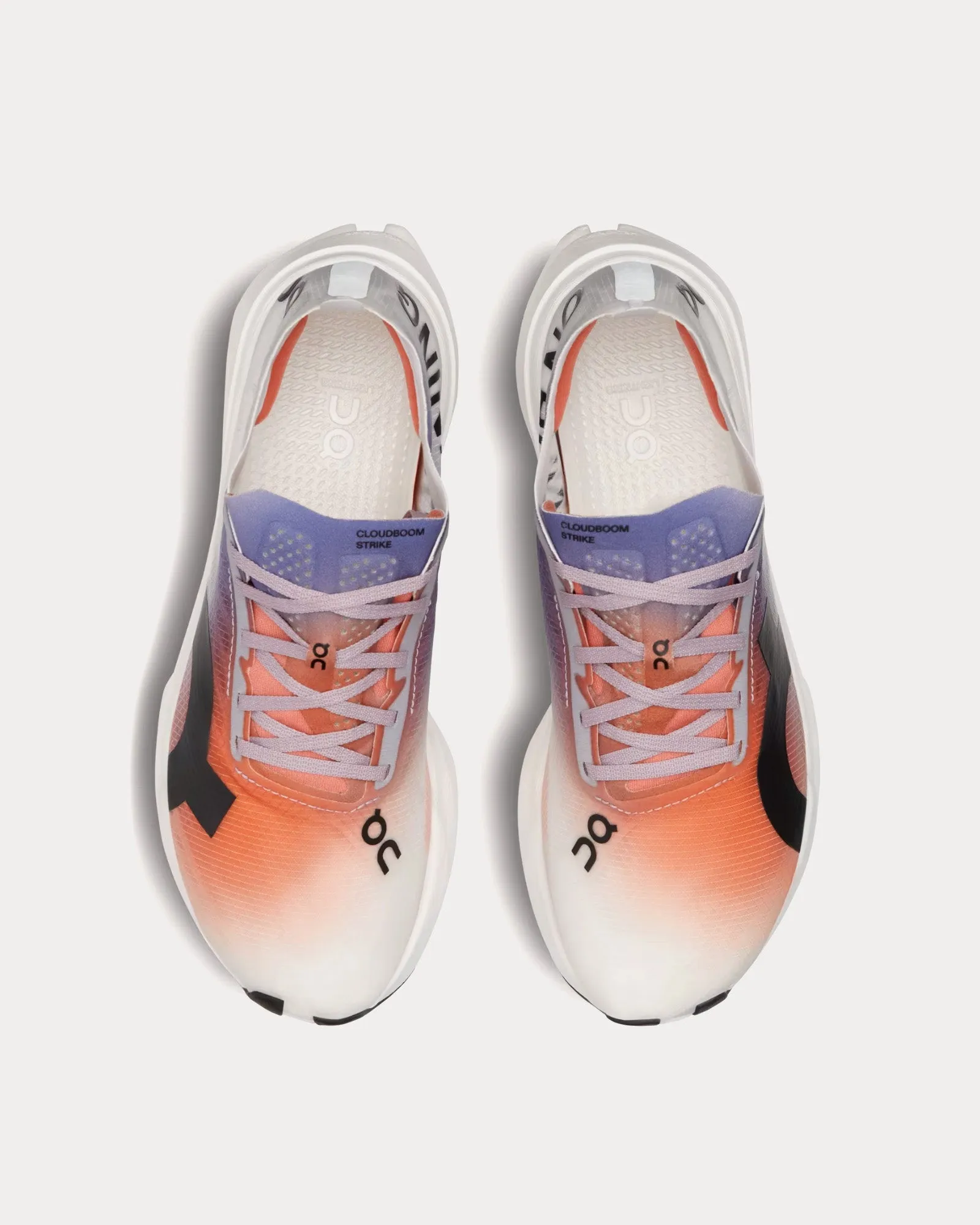 Cloudboom Strike White / Flame Running Shoes