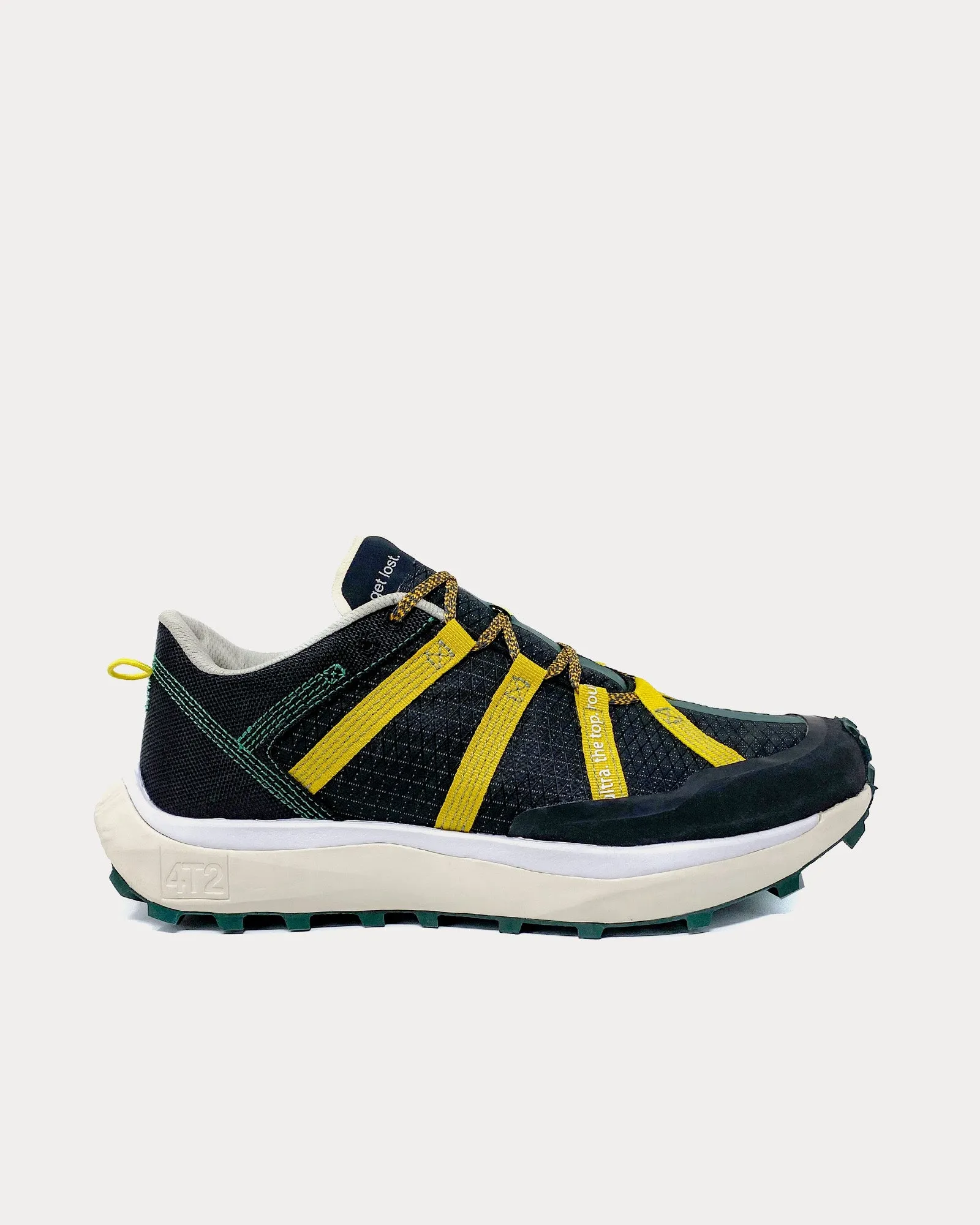 Get Lost Black / Yellow Running Shoes