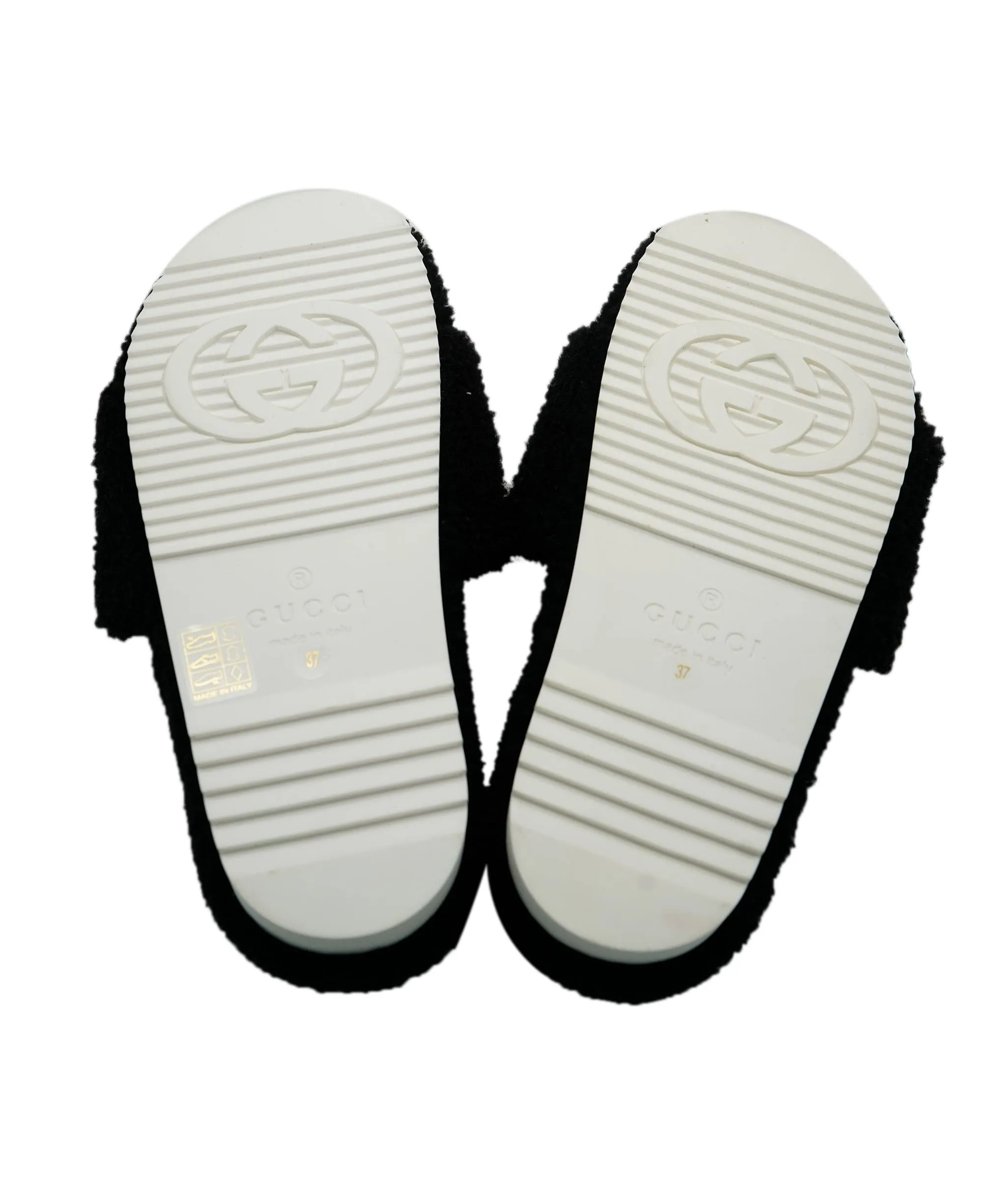 Gucci black GG sandals ALC0513