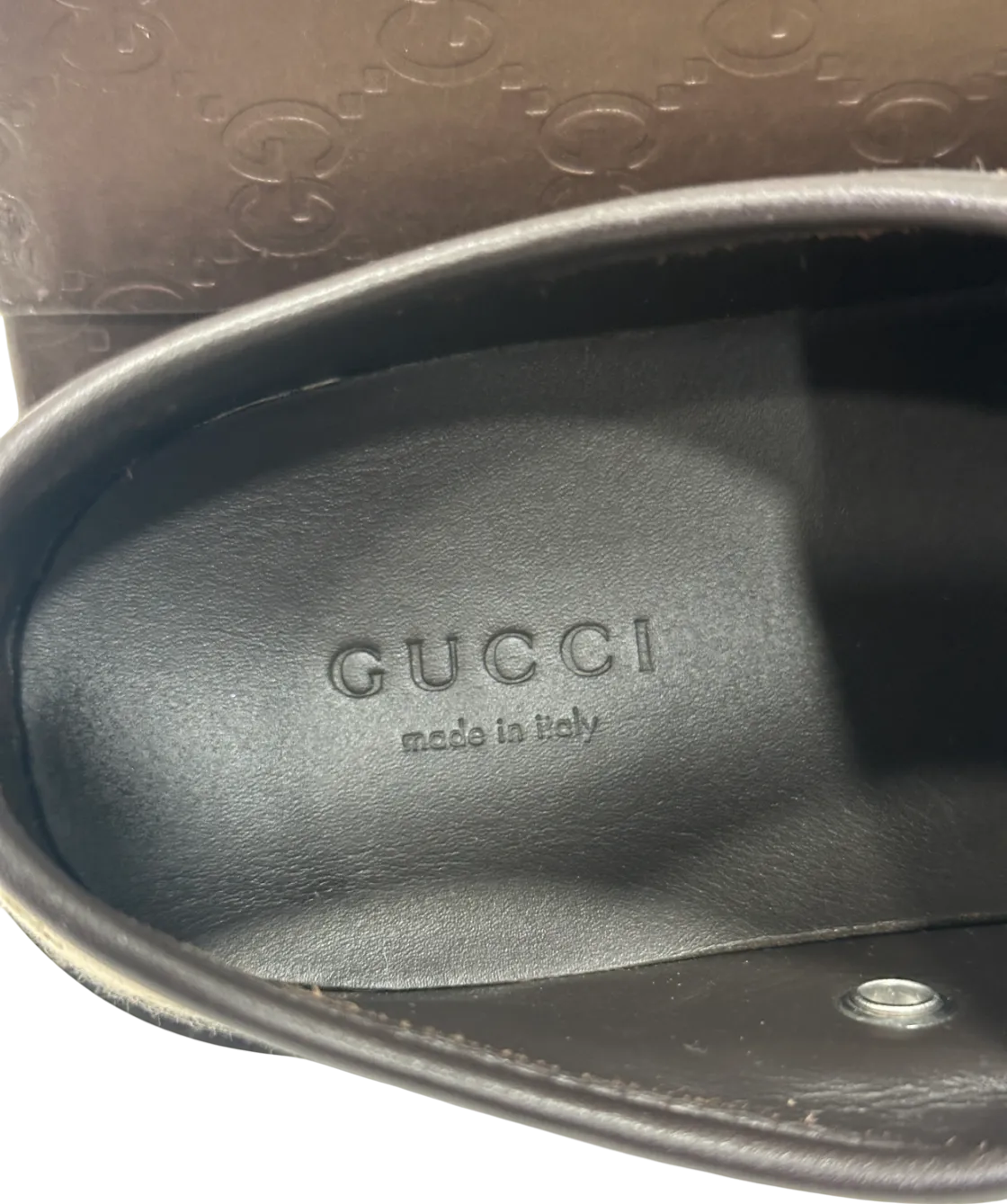 Gucci Brown GG Monogram Supreme Low Trainer UK 2 EU 35 👠