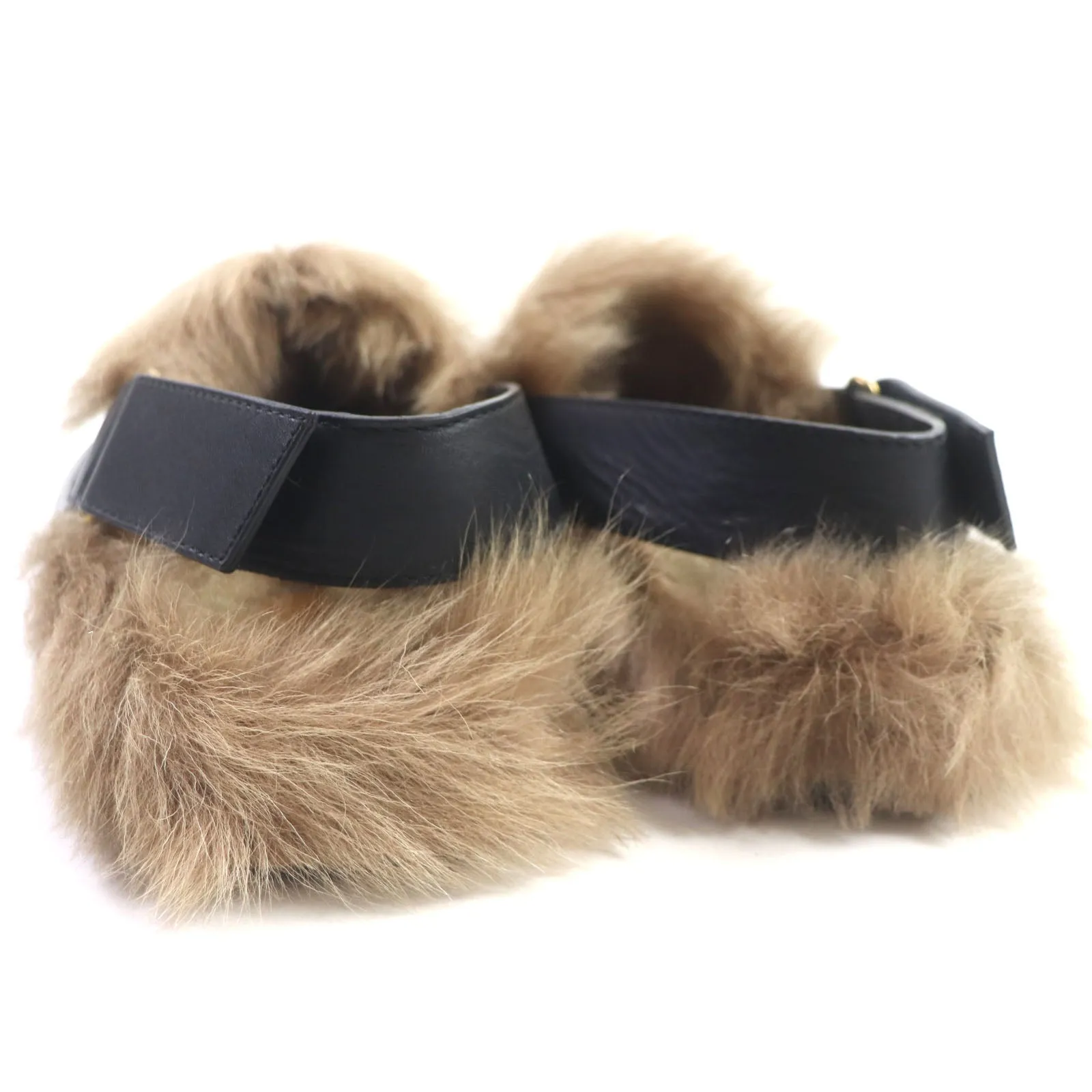 GUCCI Sandals 473493 leather black Horsebit