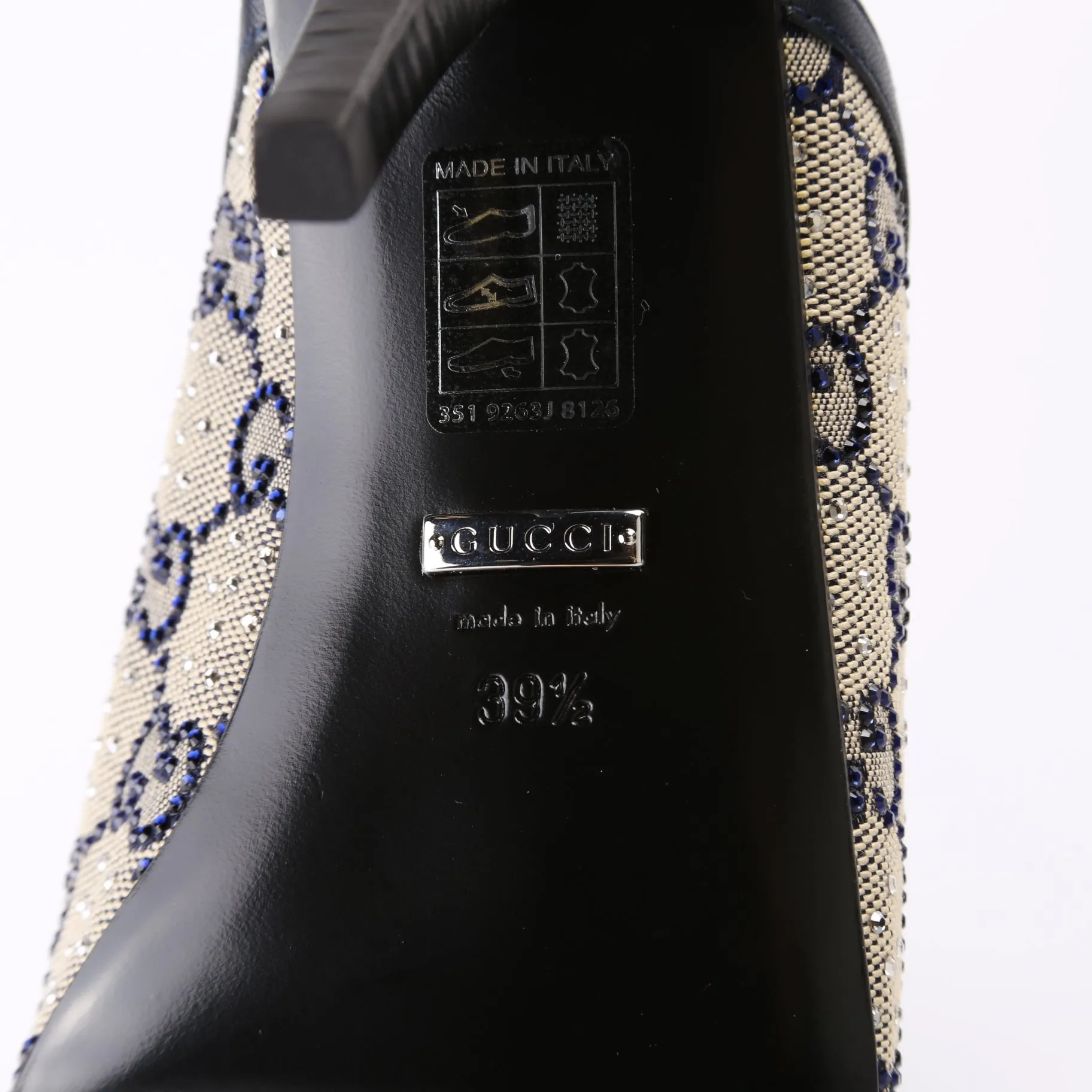 Gucci Supreme Sandals Size 39.5