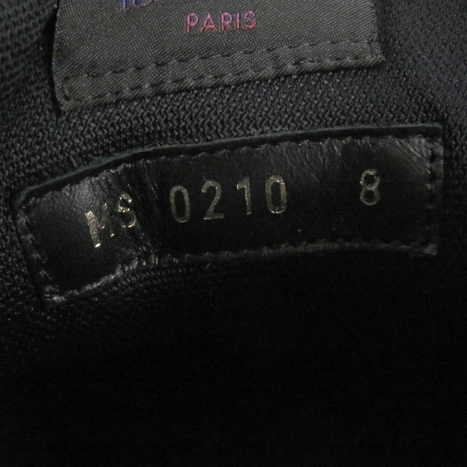 LOUIS VUITTON High cut sneakers Main: Leather black mens 8 Used