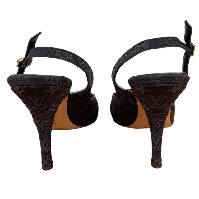 Louis Vuitton Slingback High Heels UK 6