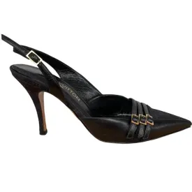 Louis Vuitton Slingback High Heels UK 6