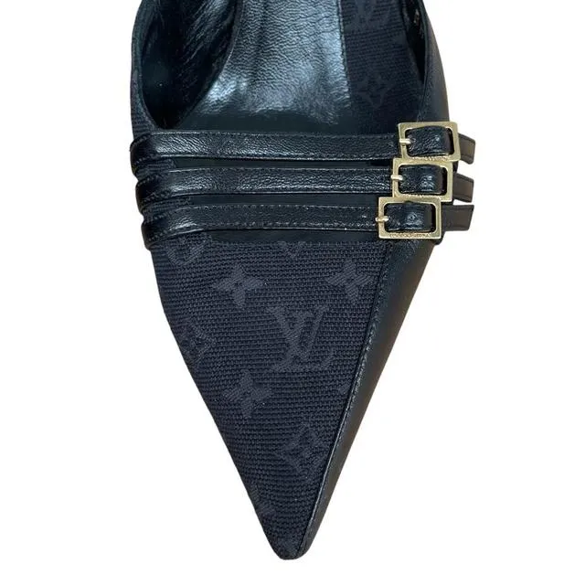 Louis Vuitton Slingback High Heels UK 6