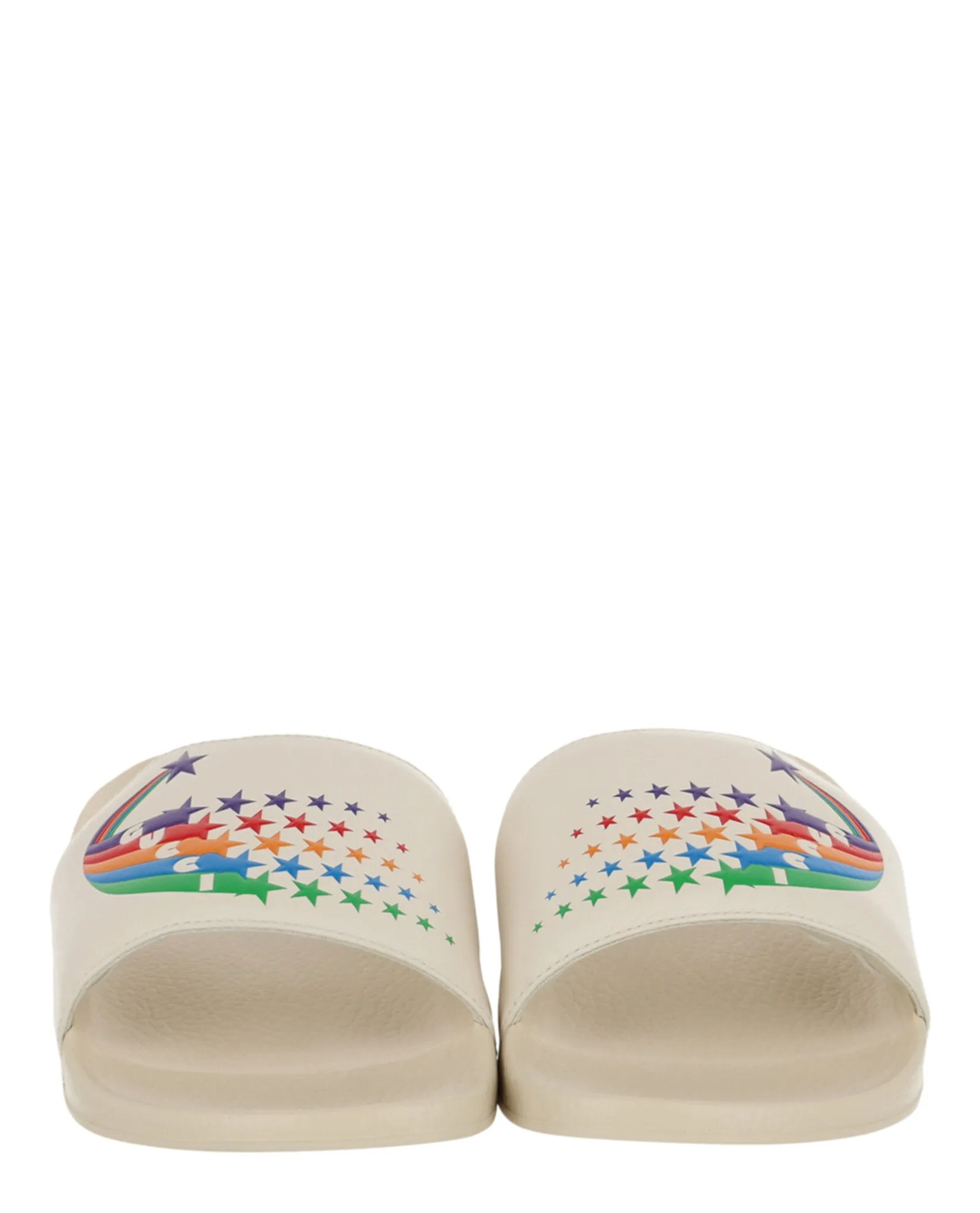 Rainbow Pursuit Slide Sandals