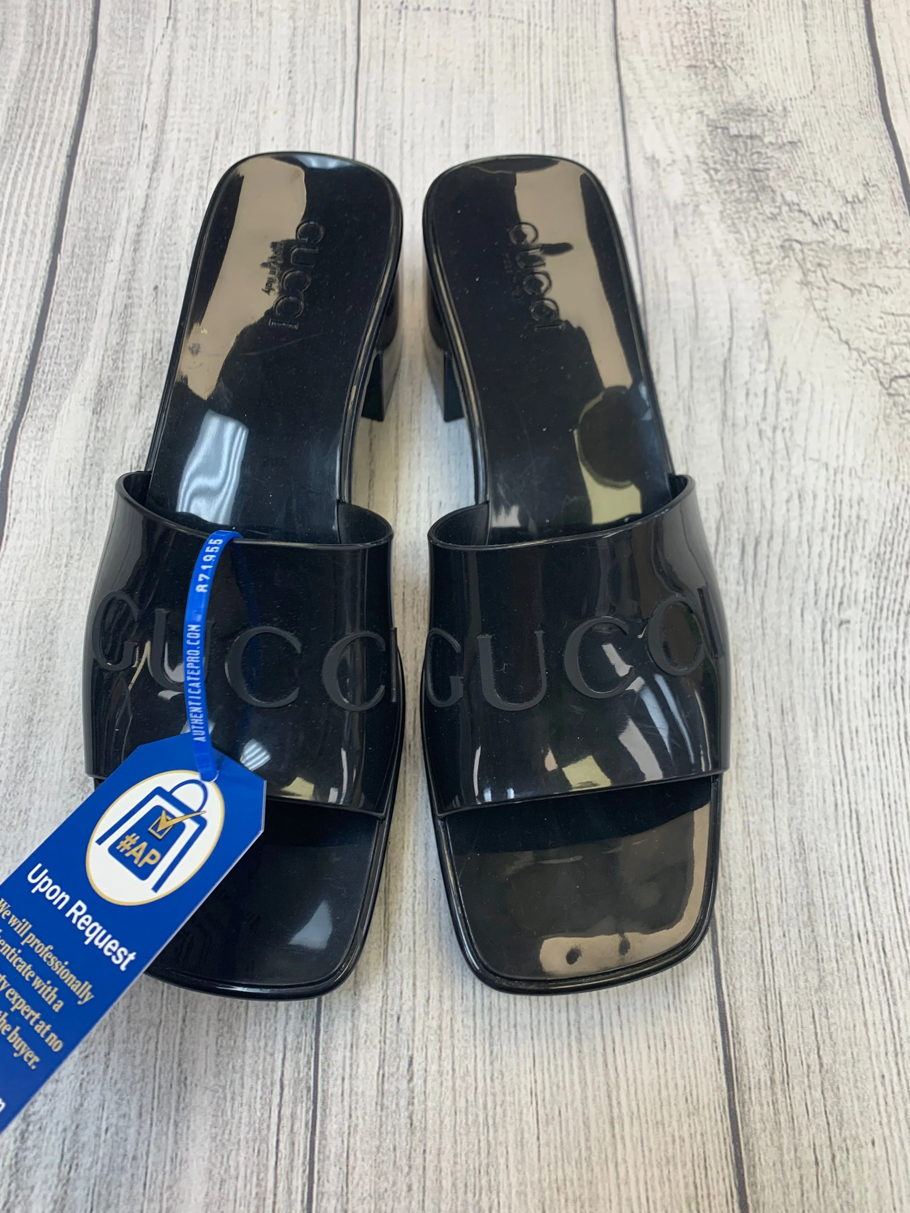 Sandals Heels Block By Gucci  Size: 10