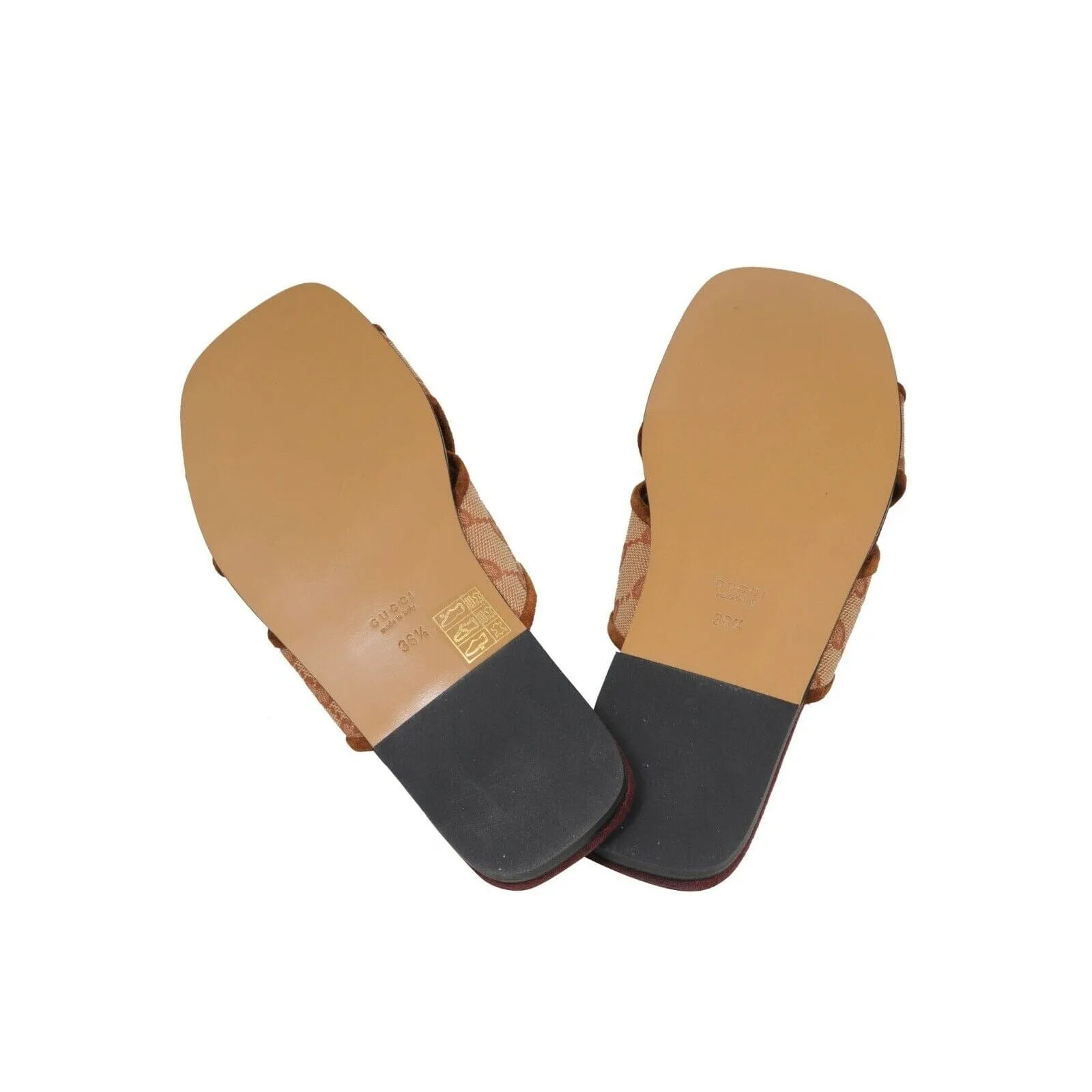 Senior Ruggine Cross Strap Sandals