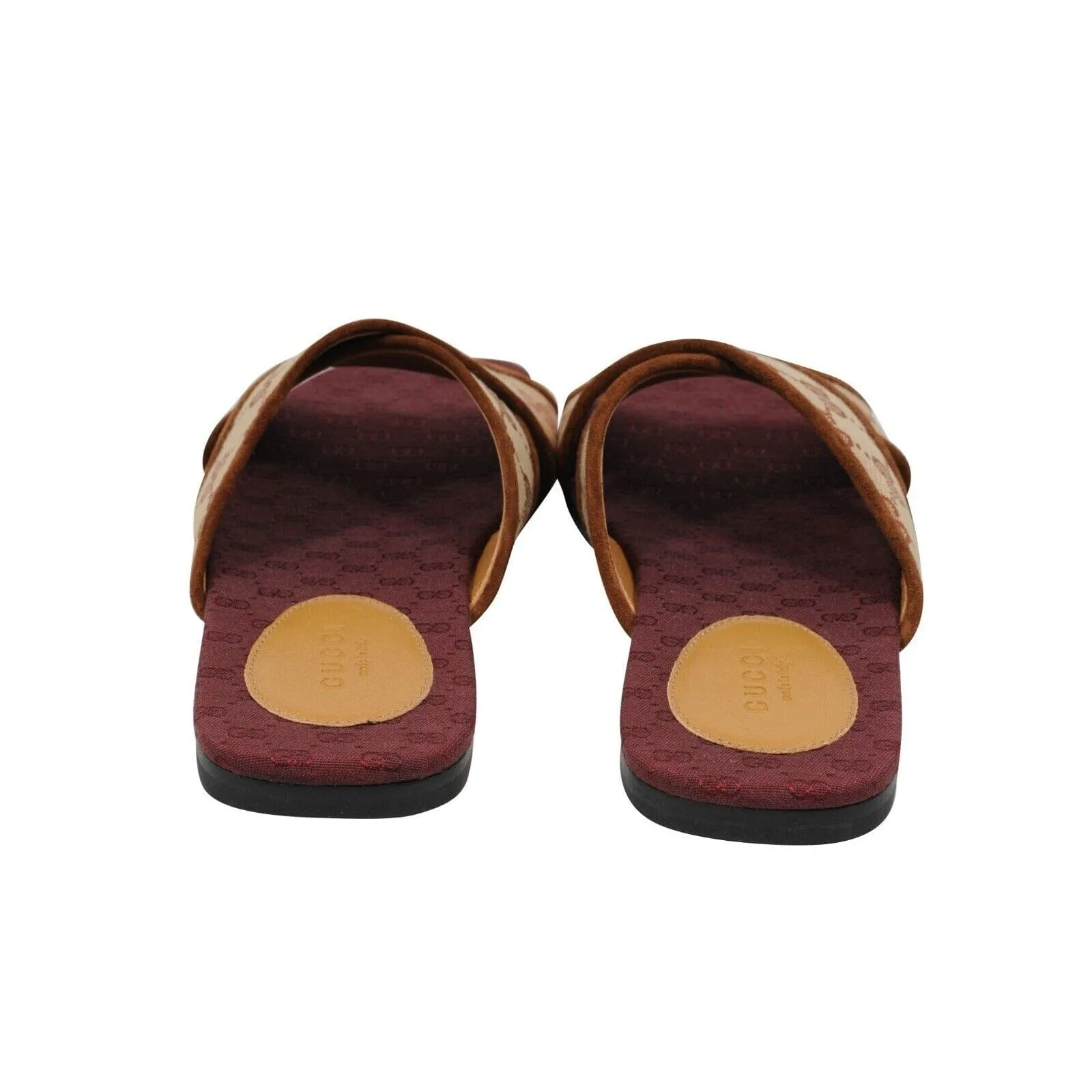 Senior Ruggine Cross Strap Sandals