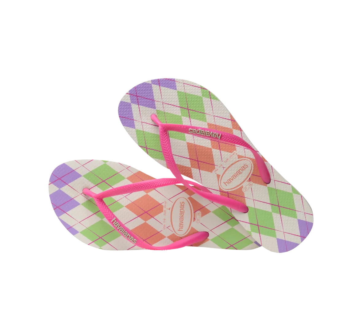 Slim Retro Flip Flops