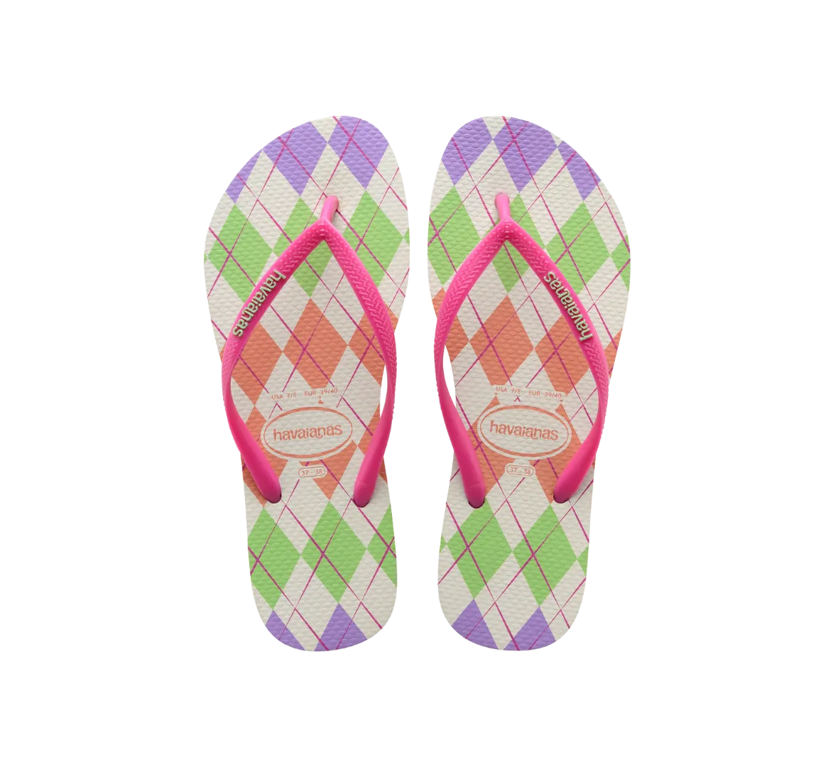 Slim Retro Flip Flops