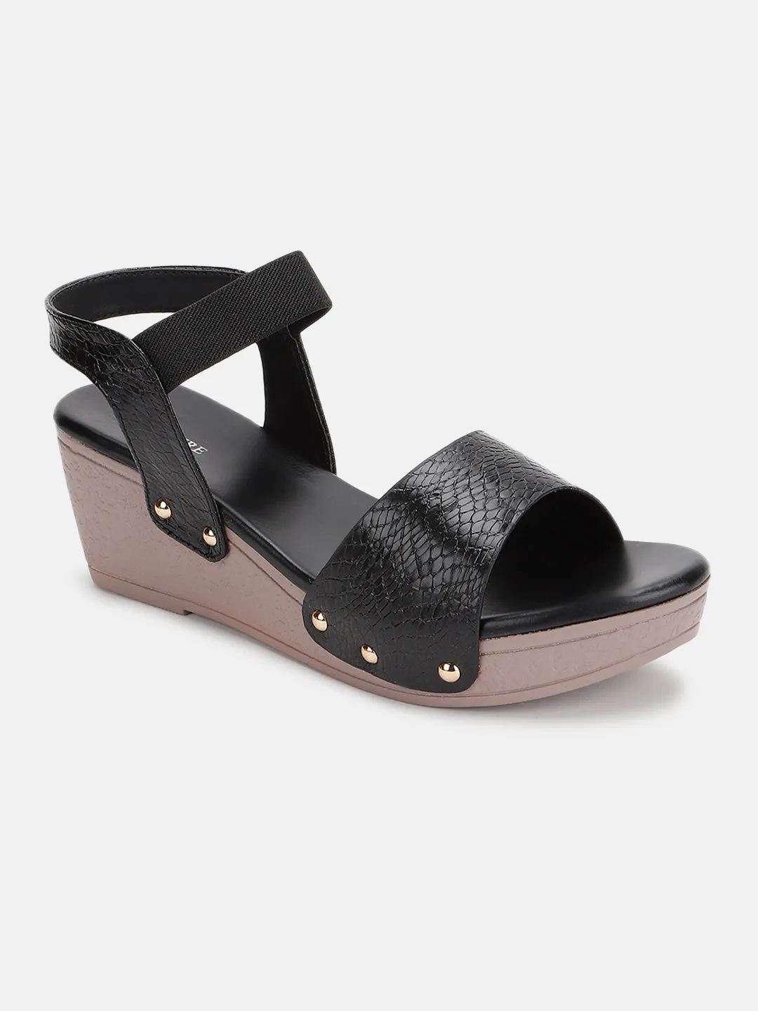 Solid Wedge Heels
