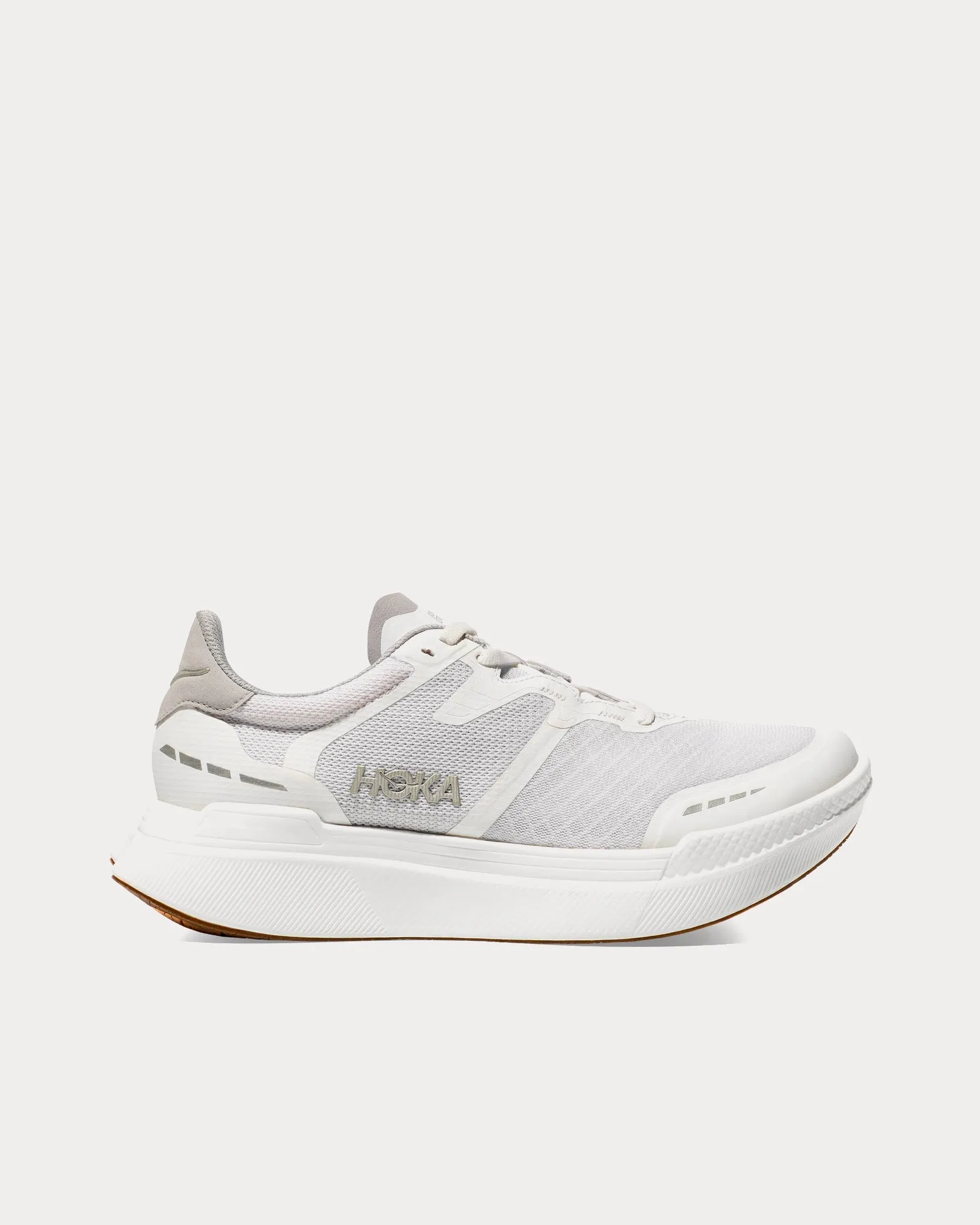 Transport X White / White Running Shoes