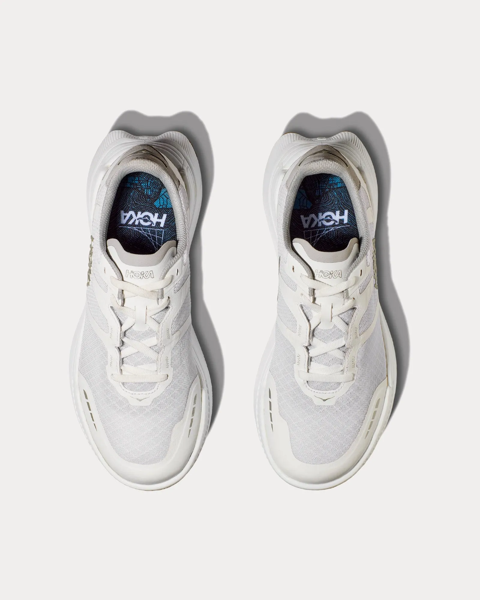 Transport X White / White Running Shoes