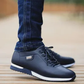 Waterproof leather sneakers For Men