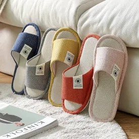 Wholesale Linen Non-slip Slippers