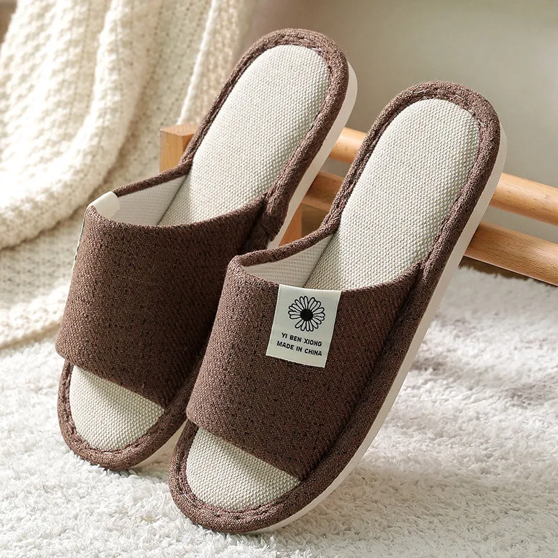 Wholesale Linen Non-slip Slippers