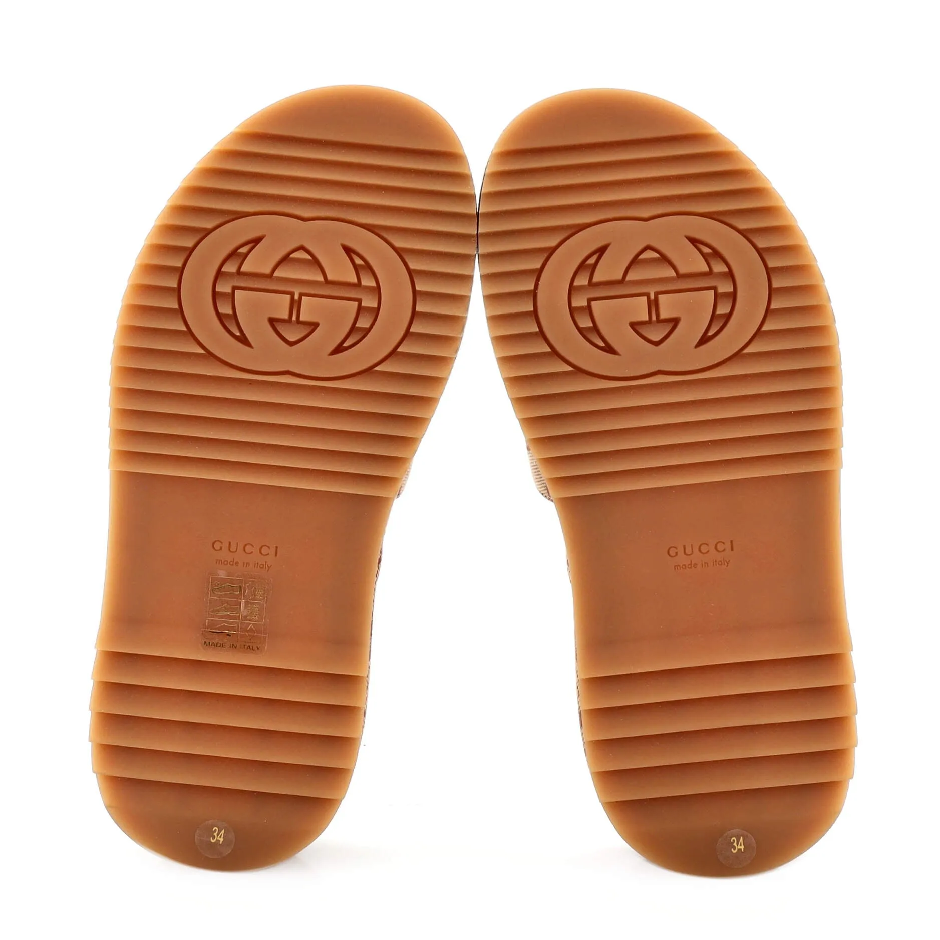 Women's Angelina Platform Slide Sandals GG Canvas